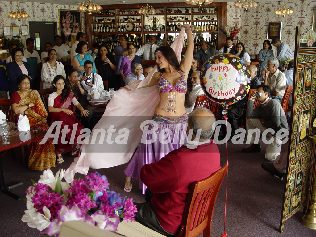 Belly dancer at Birthday Party